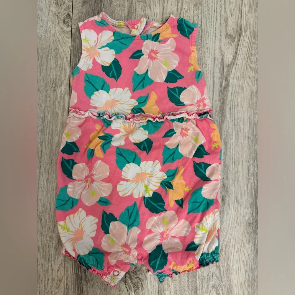 Tropical Floral Carter’s 18 month romper